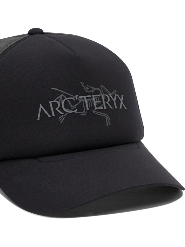 Arc'teryx Bird Word Black Trucker Cap