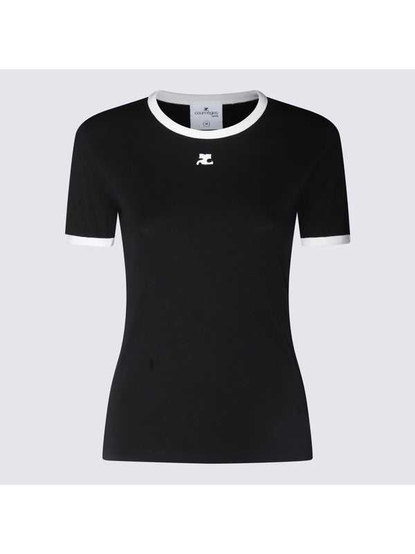 Courrèges Black Half Sleeve