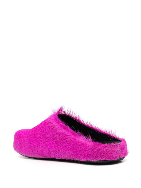 Fur Slip-On Loafers