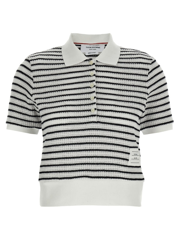 Stripe Knit
  Polo Shirt