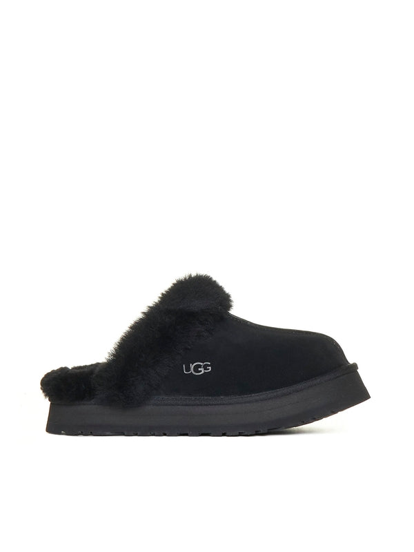 Diskettes Shearling Sandals