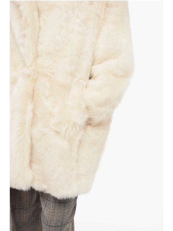 White Shearling Jacket