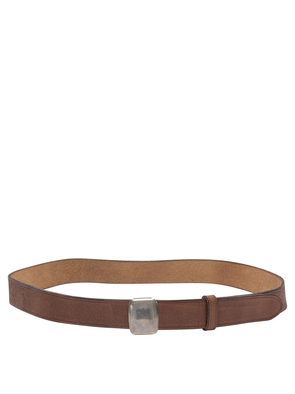 Rrl Brown Leather Belts