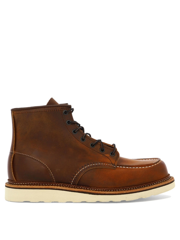 Red Wing Brown Lace Up Boots
