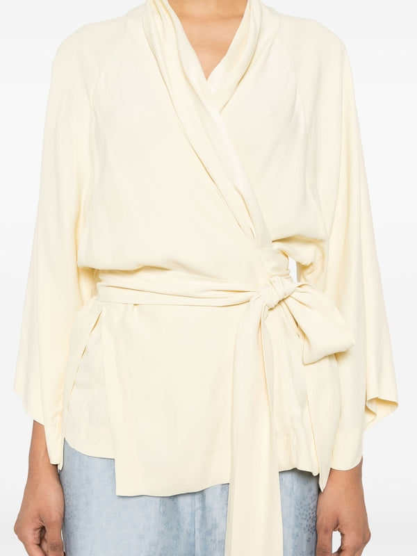 Tennessee Ribbon Cape Blouse