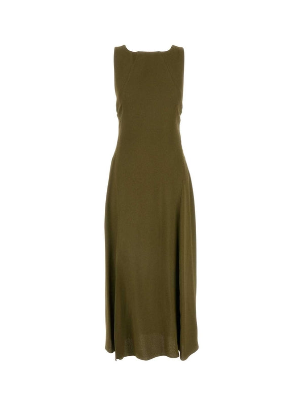 Sleeveless midi dress