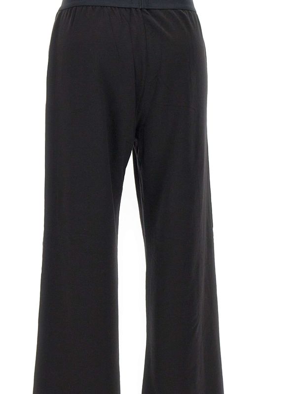 Waist Logo Bending Pants