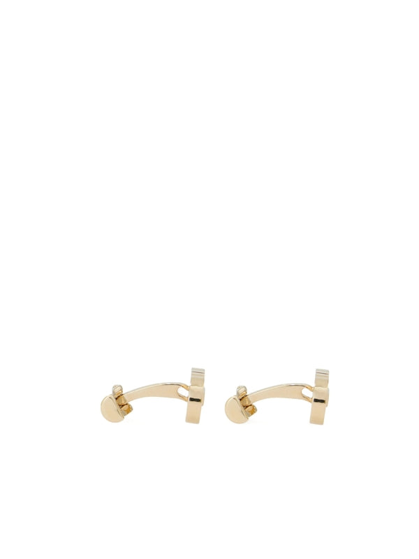 Ferragamo Gold Cufflinks