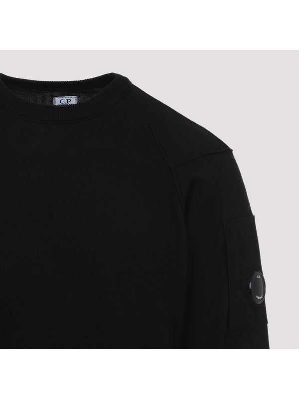 Lens Wappen Crewneck Cotton Knit