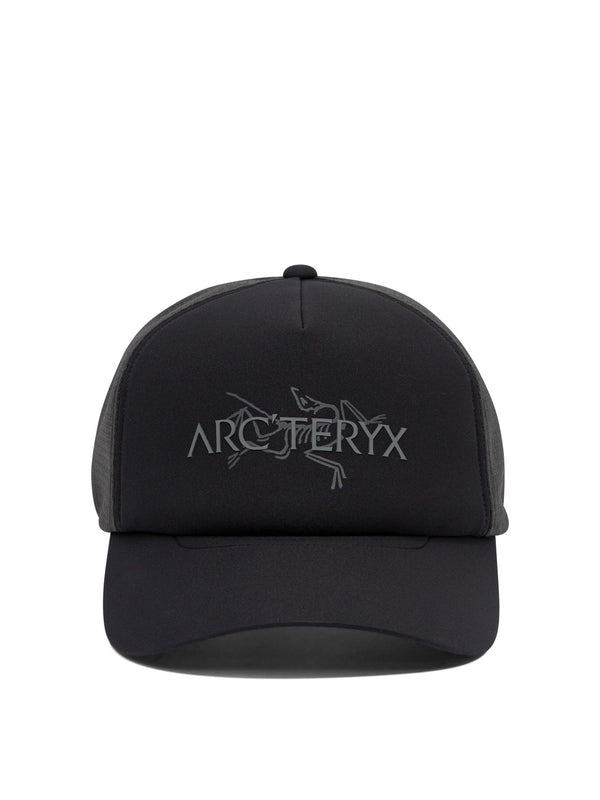 Arc'teryx Bird Word Black Trucker Cap