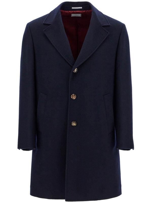 BRUNELLO CUCINELLI - Wool Double Coat - Jente