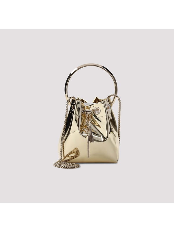 Bonbon Metallic Bucket Bag