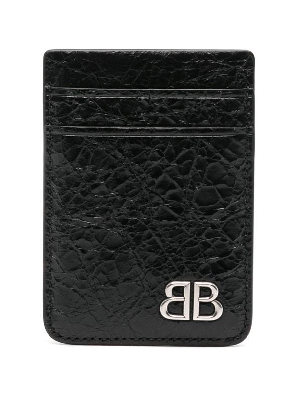 Balenciaga Black Card Holders