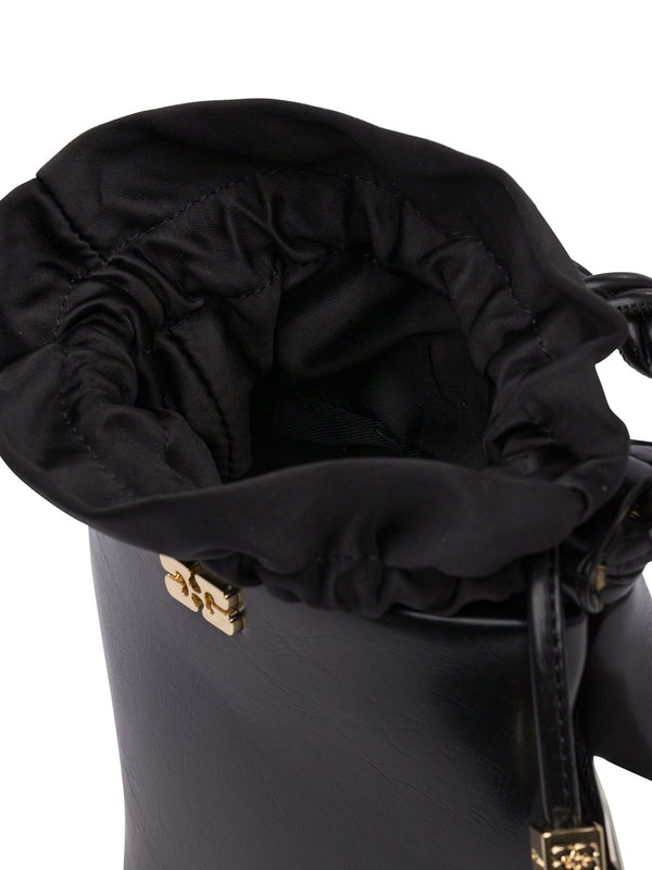 Bou Braided Handle Bucket Bag