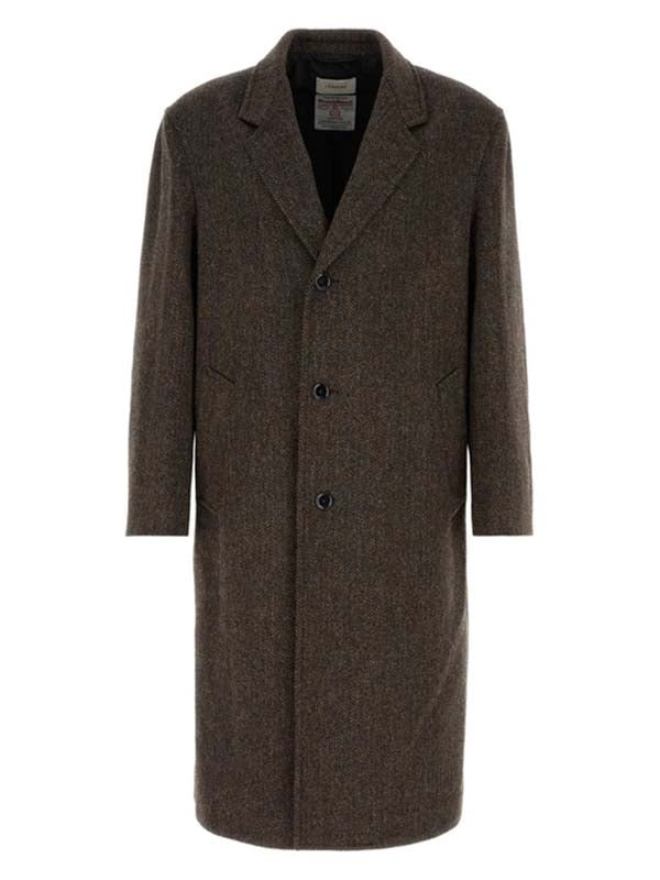 Single Breasted Wool Coat