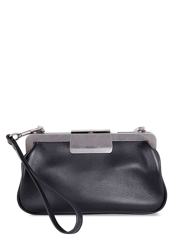 Clasp Leather Xs Clutch Bag