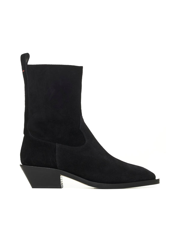 Luis Suede Leather Ankle Boots