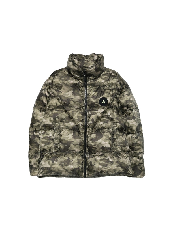 Peuterey Green Camouflage Down
