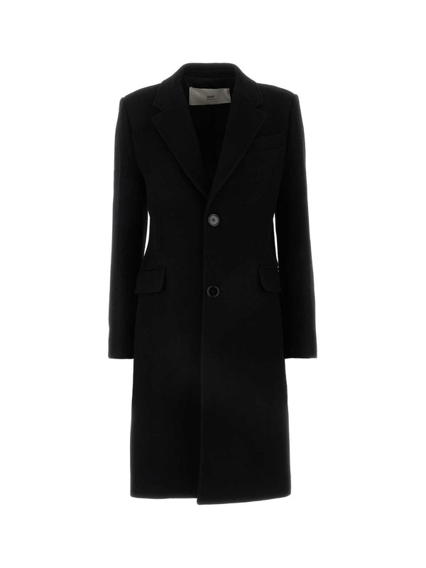 Single Breasted Wool Coat