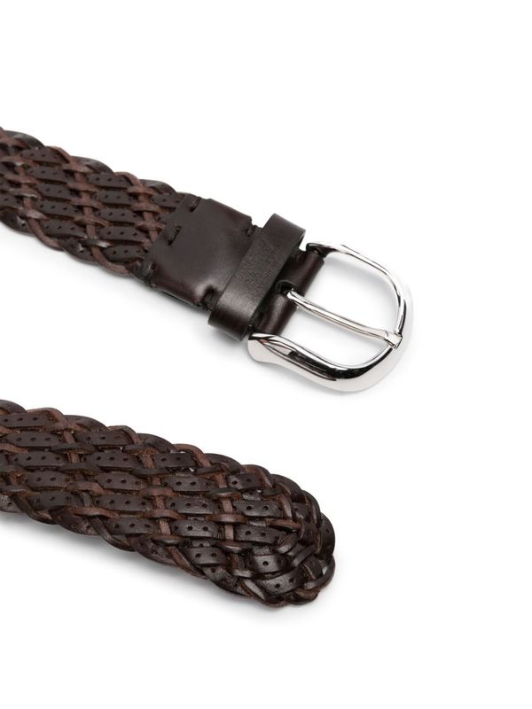 Braided Leather Belt