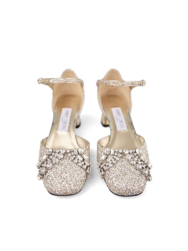 Verity 45 Glitter Pumps Heel