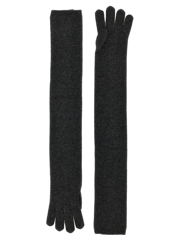 Cashmere Long Gloves