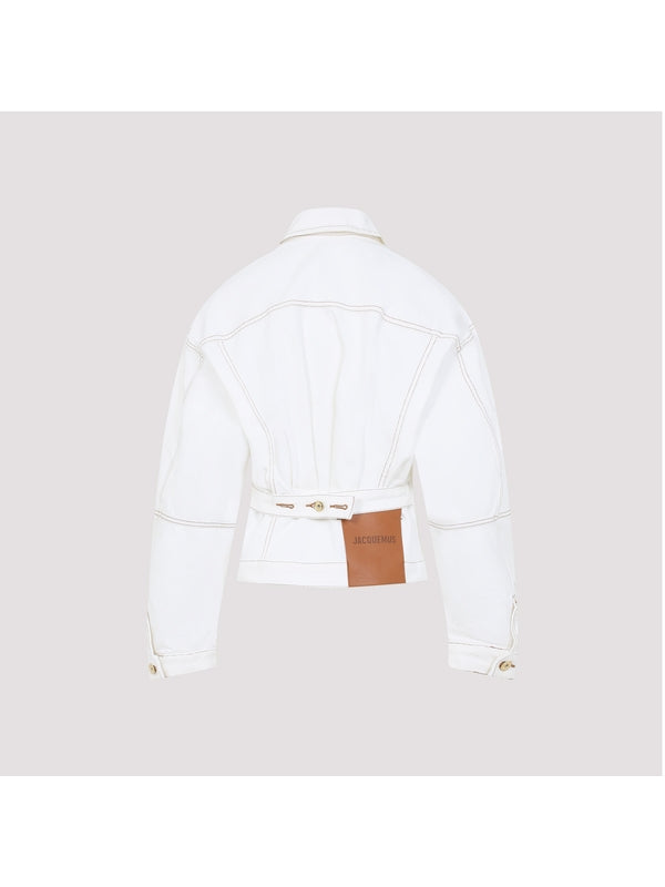 Veste Logo Patch Trucker Jacket