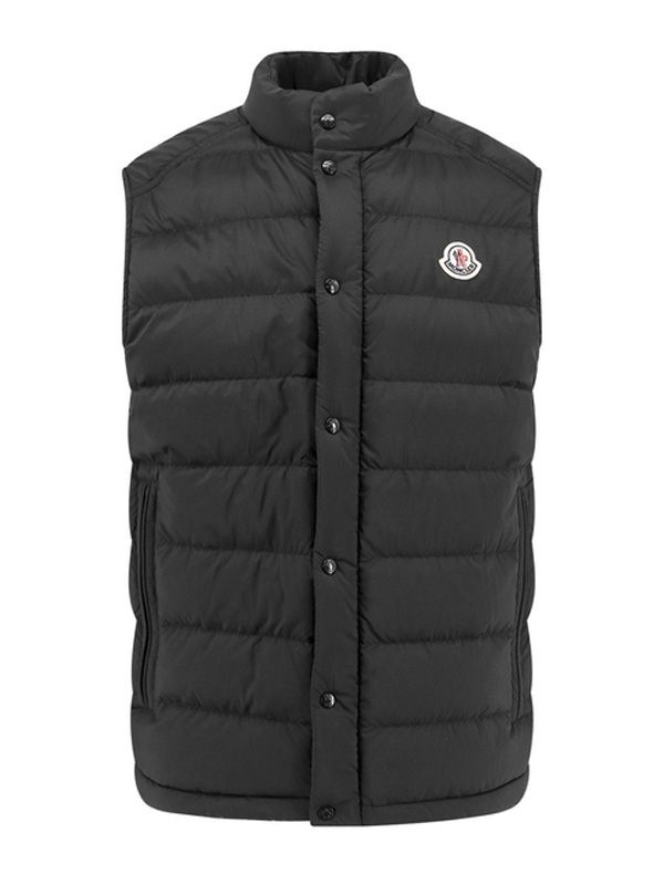 Barthe Logo Patch Padded Vest