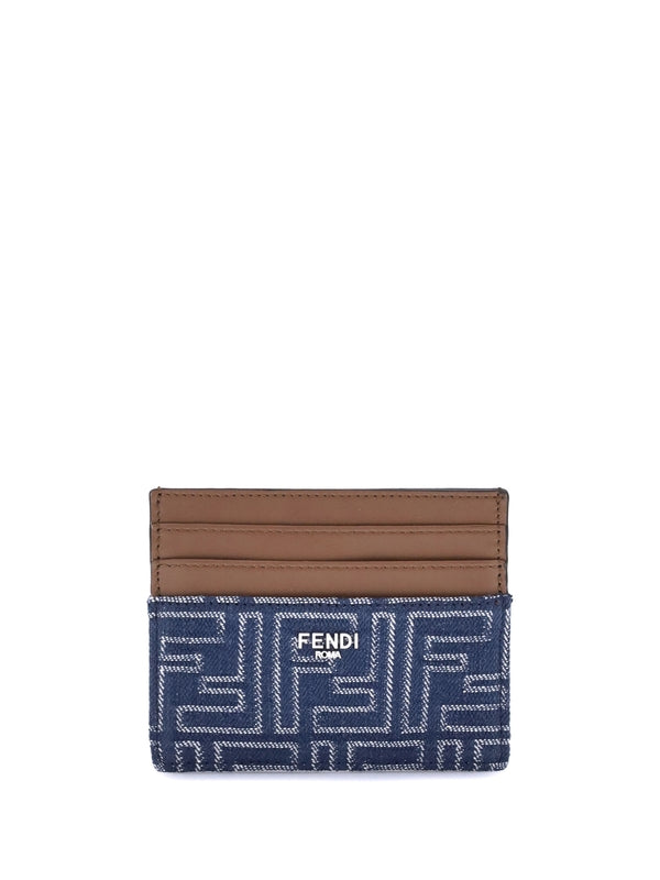 Fendi Blue Card Holders