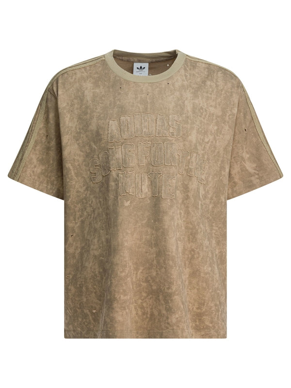 Adidas Beige Half Sleeve