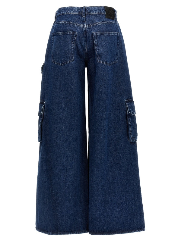 Wide Denim
  Cargo Pants