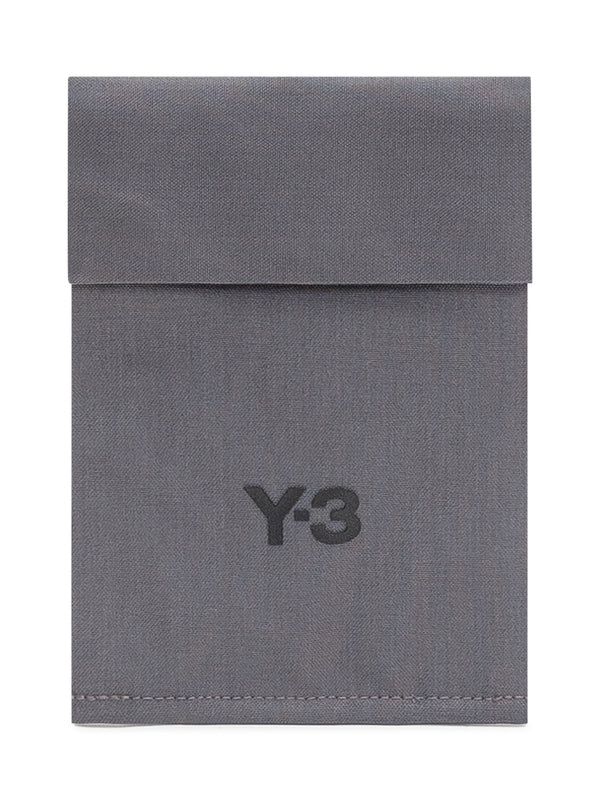 Y-3 Grey Cross Bags