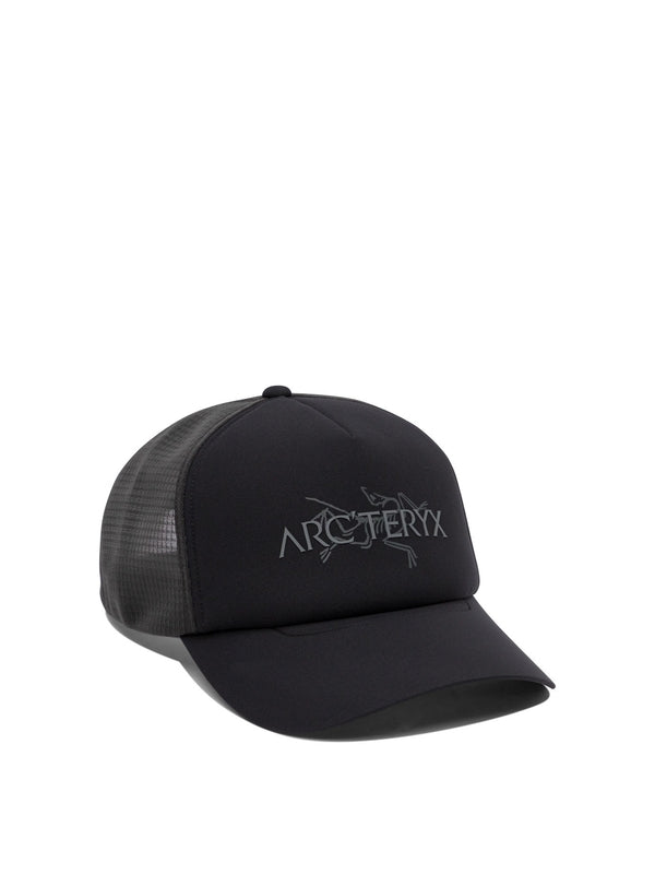 Arc'teryx Bird Word Black Trucker Cap