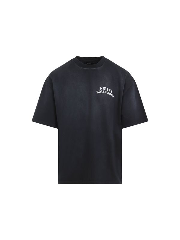 Amiri Black Half Sleeve