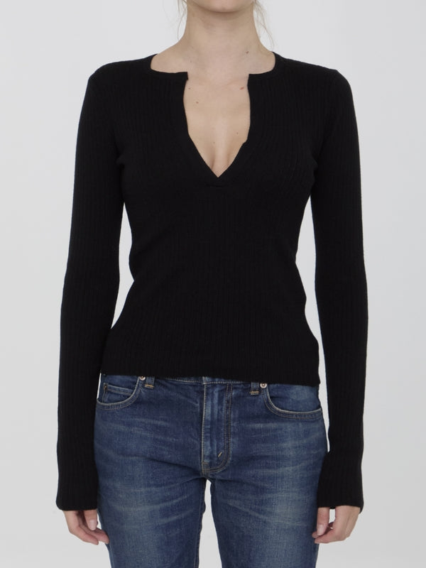 Urlo Silk Cashmere Long Sleeve Top - Jente