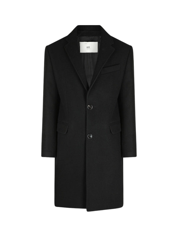 Single Breasted Wool Coat