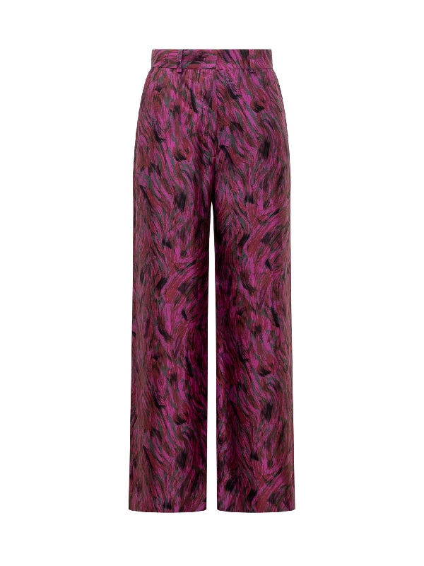 All-Over Pattern
  Silk Pants