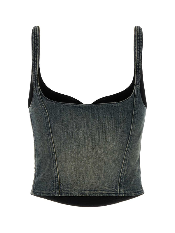 Balenciaga Blue Sleeveless