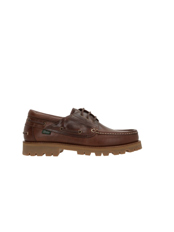 Paraboot Brown Boat Shoes