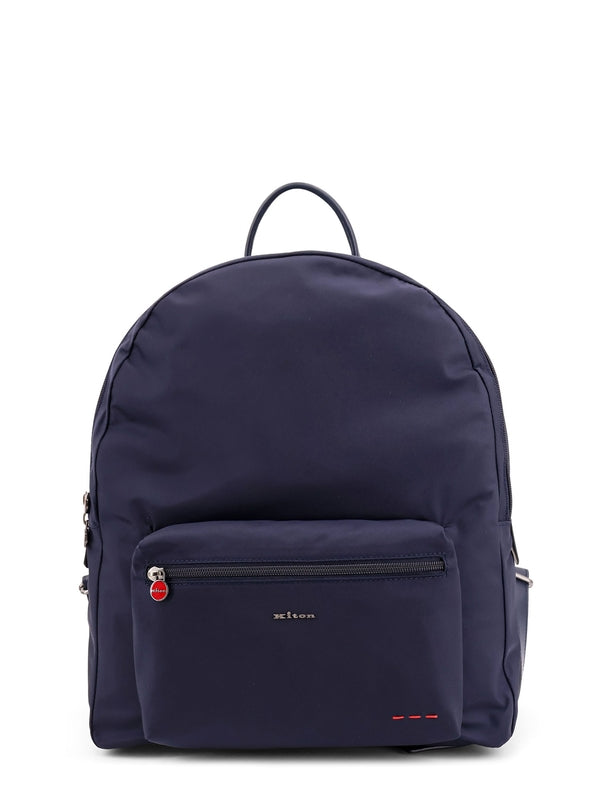 Logo Pocket Nylon Backpack