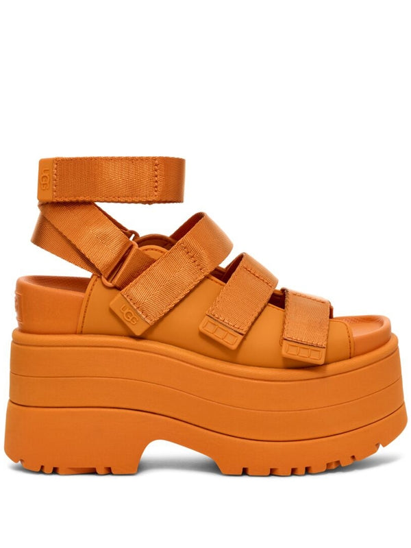 Goldenrise Strap Wedge Sandals