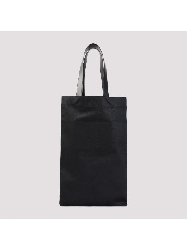 Logo Canvas Book Tote Bag