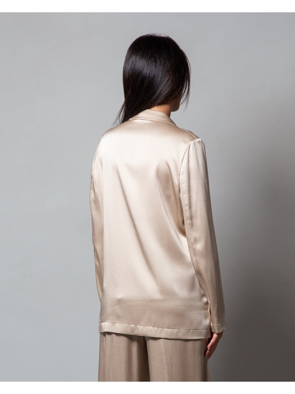 Herno - Single Satin Jacket - Jente