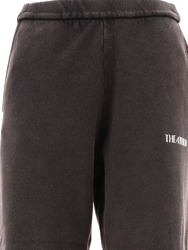 Penny Logo Detail Cotton Jogger Pants