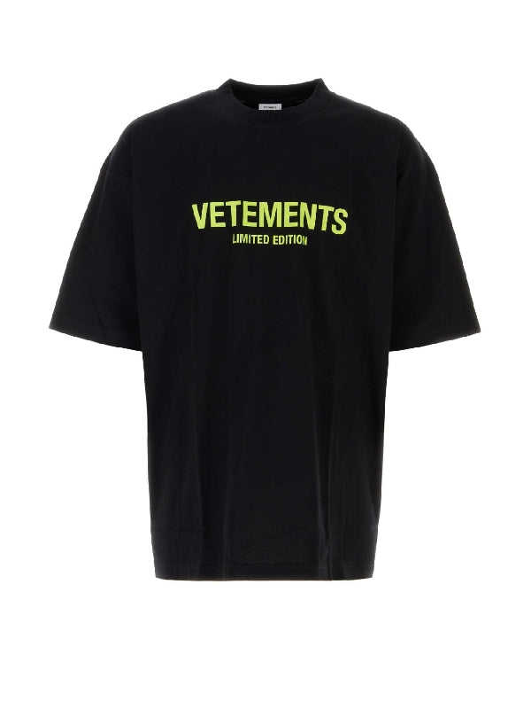 Front Logo Cotton T-Shirt