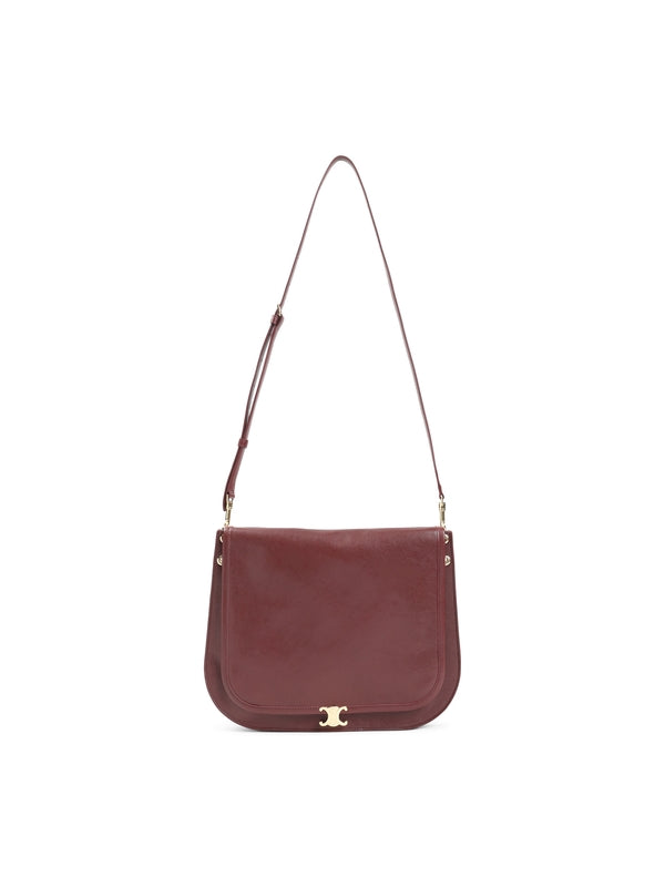 Besace Triomphe Leather Shoulder Bag