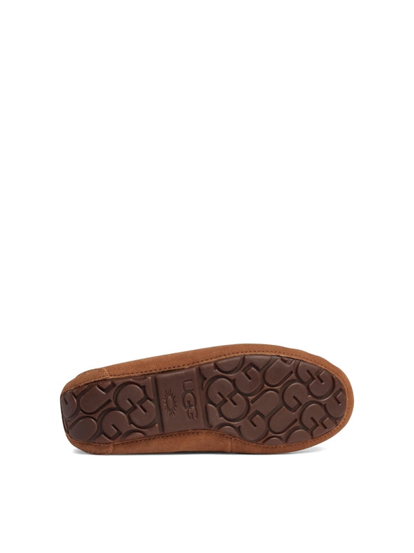 Brown Logo Boat Shoes