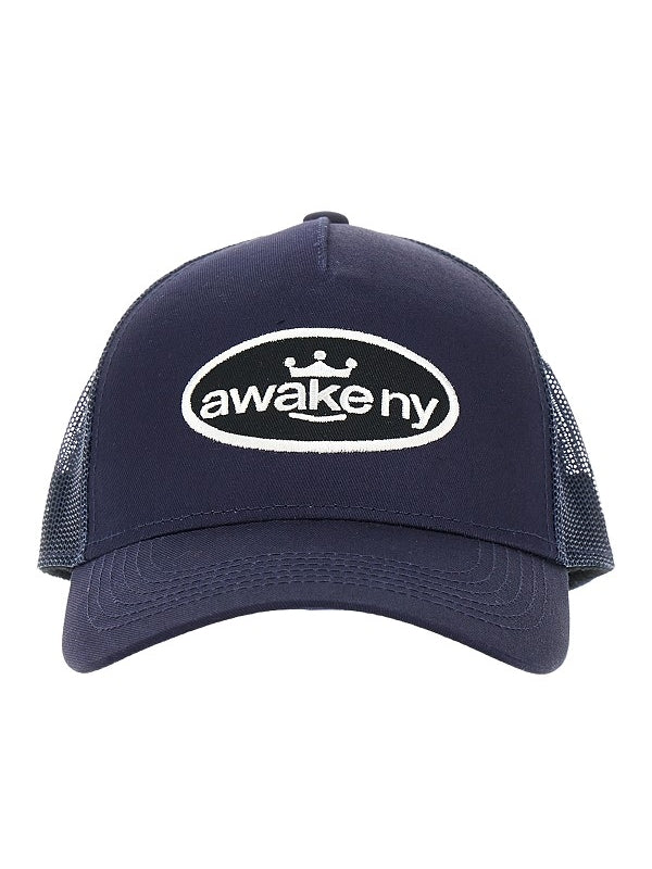 Awake New York Navy Ball Cap