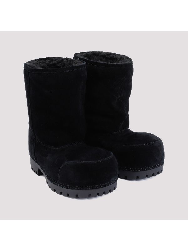 Alaska Suede Chunky Boots