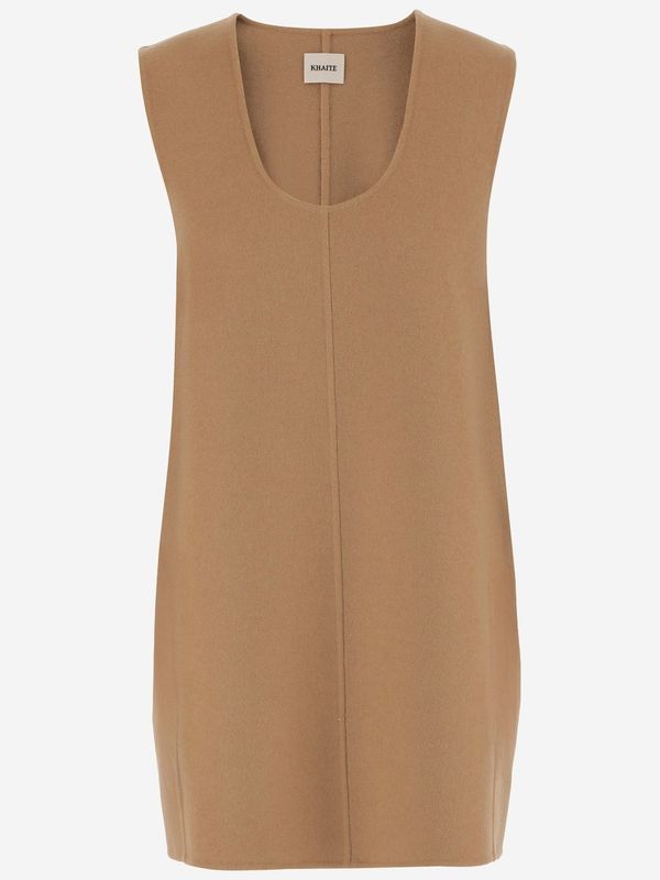 Khaite Beige Mini Dress